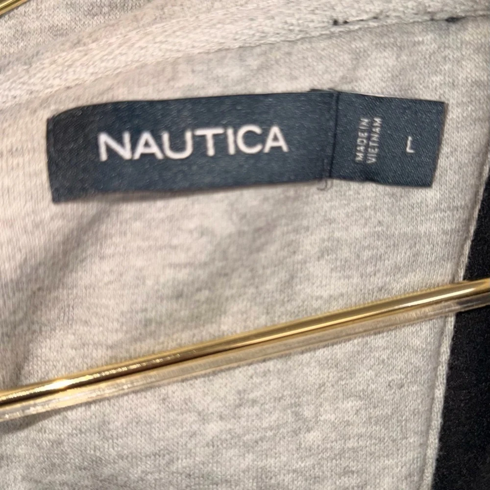 Nautica Men's Black Zip-Up Sweater